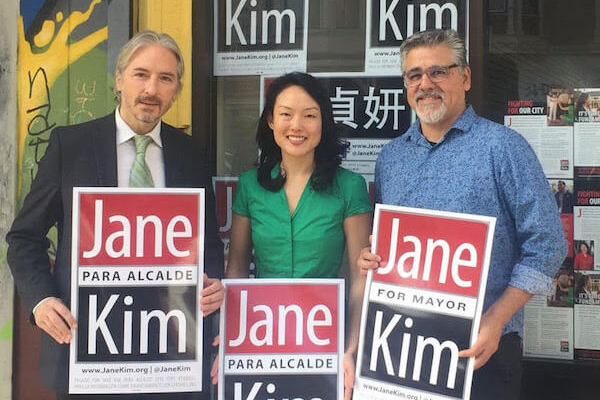 Jane with Matt and John